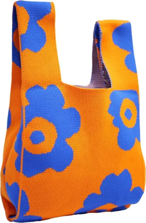 Women's Wrist Handbag Wristlet Handbag Sleeve Knot Pouch Portable Purse Tote Gift Bag Cute Pattern