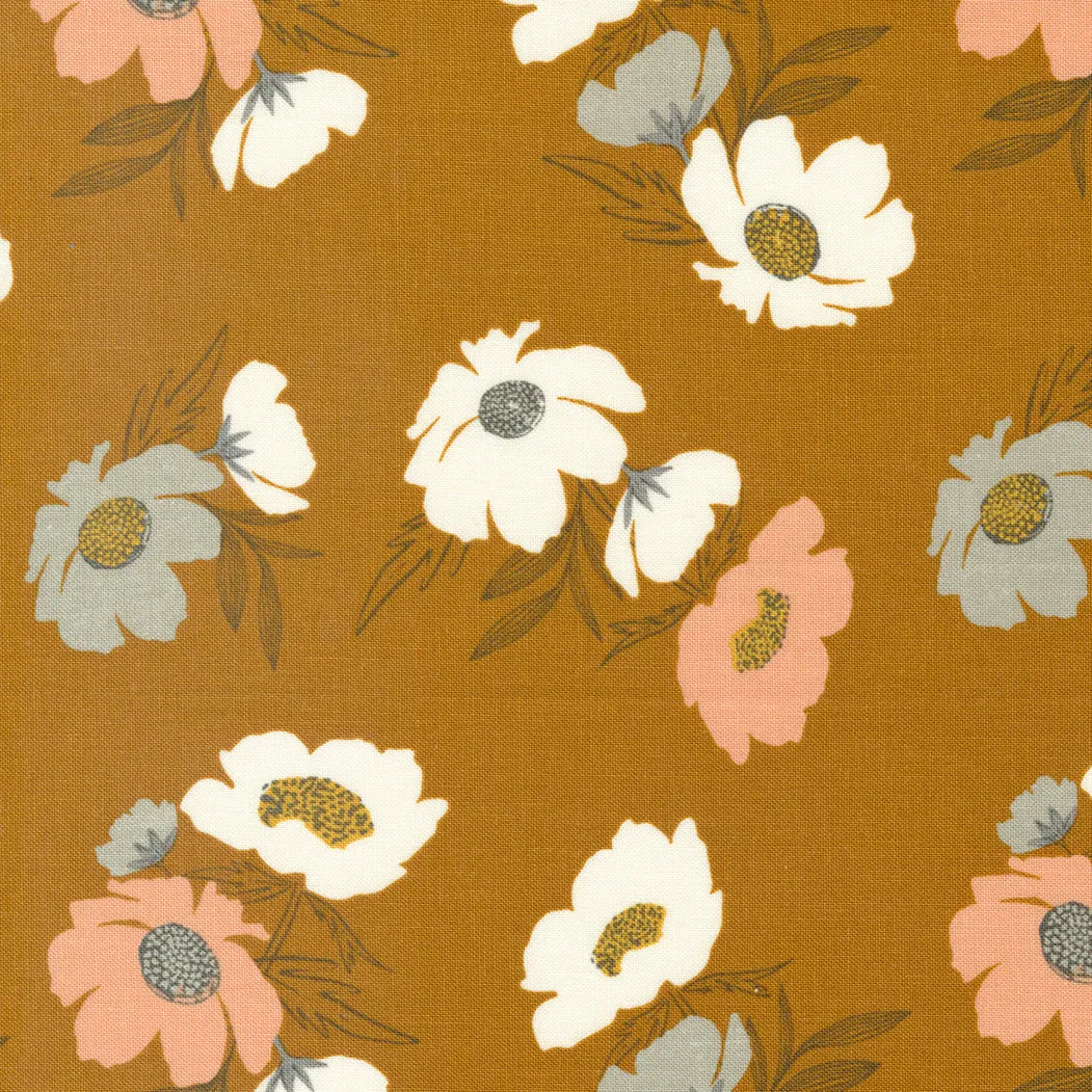 Woodland Wildflowers - Caramel
