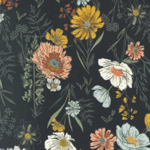 Woodland Wildflowers - Charcoal