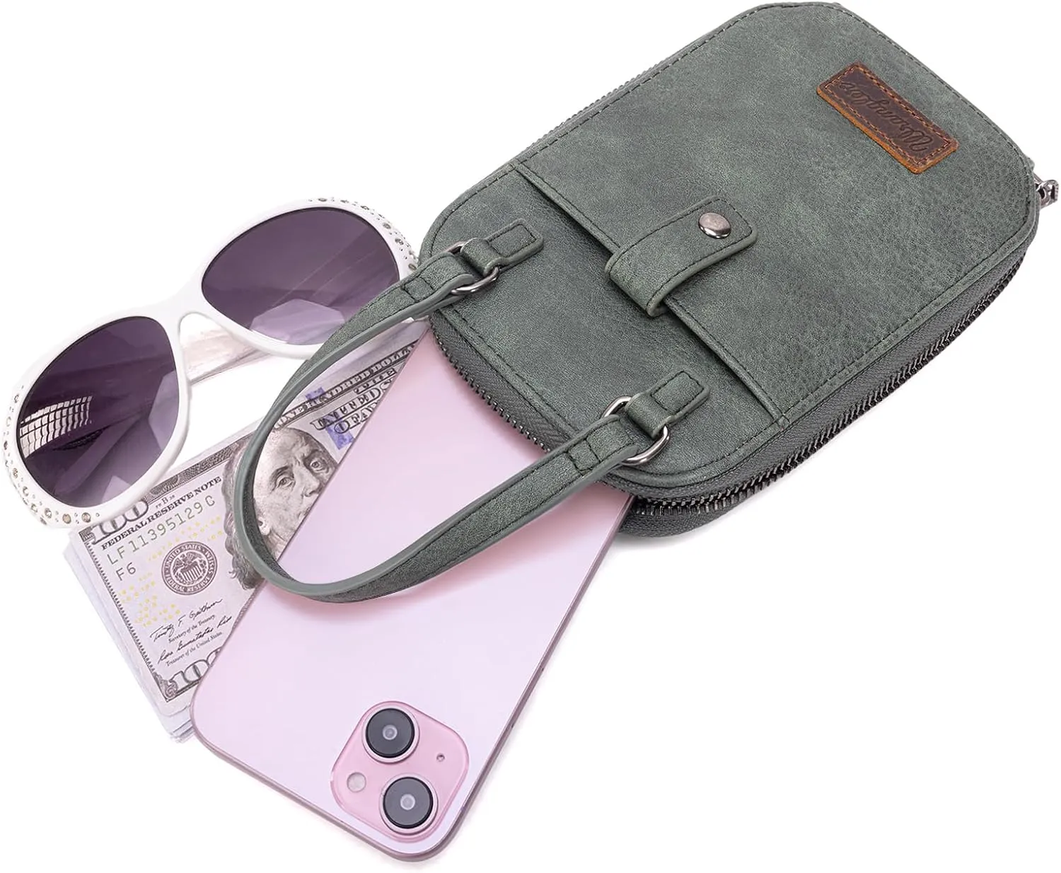 Wrangler Mini Cellphone Purse Crossbody Phone Bag for Women