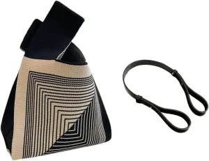 Wrist Handbag for Women Wristlet Handbag Sleeve Knot Pouch Portable Purse Tote Gift Bag