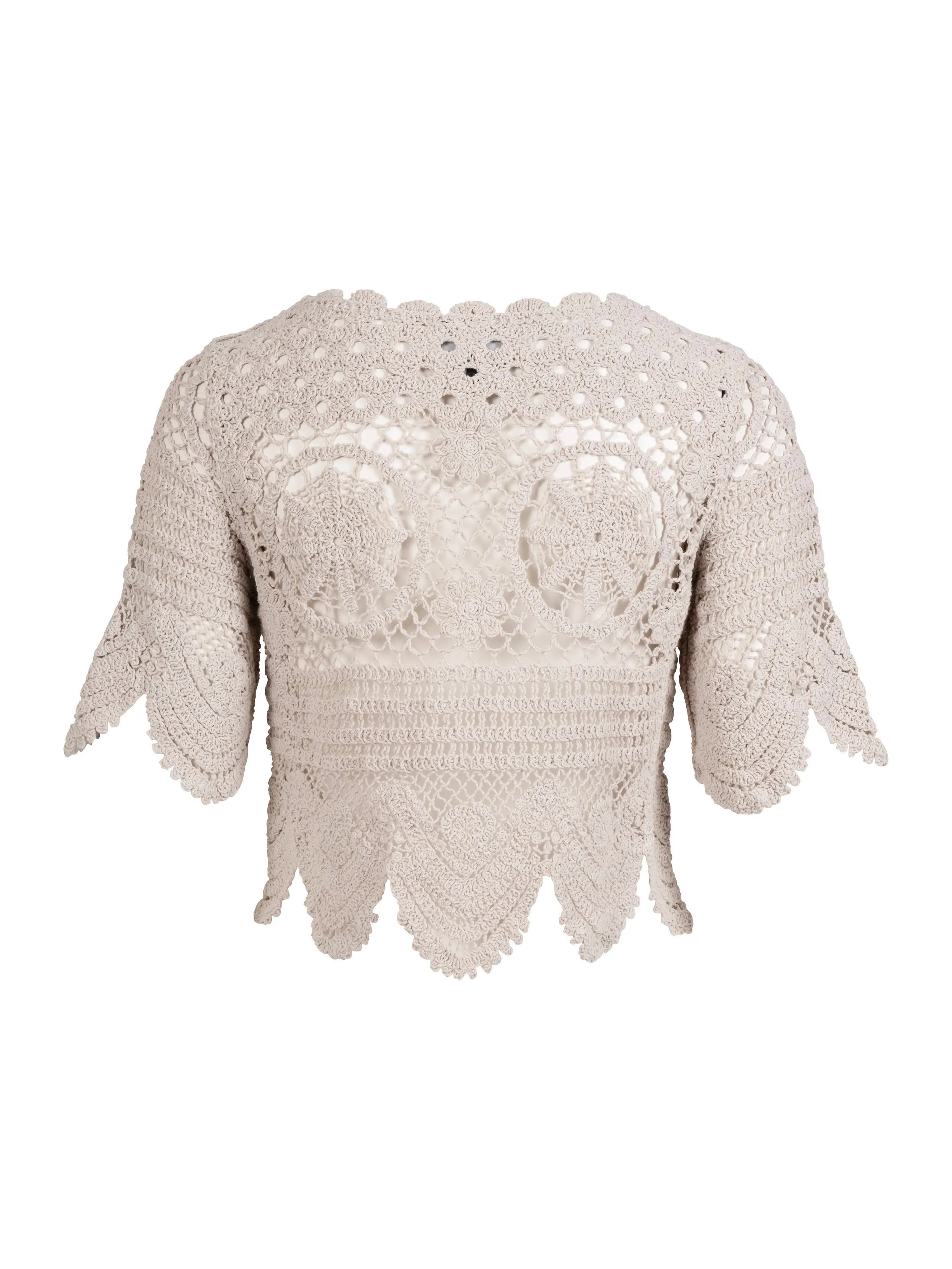 ZIONA knit cardigan - Bone